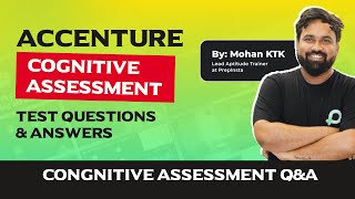 Accenture Cognitive Assessment Test Questions and Answers 2023  2024 Batches [upl. by Menis]