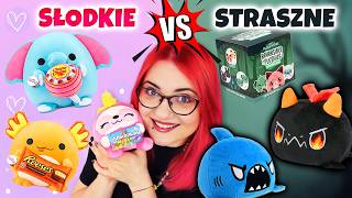 SŁODKIE vs STRASZNE 🍧🕷 MASKOTKI NIESPODZIANKI Mini Brands [upl. by Modestia]