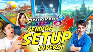 CHALLENGE OGNI PISTA NUOVA CAMBIA SETUP su MARIO KART 8 DELUXE ITA [upl. by Sixel]