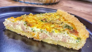 La quiche au thon  recette facile et rapide [upl. by Adnirol]