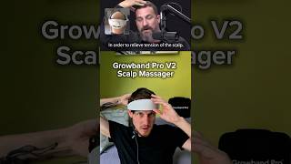 Growband Pro V2 andrewhuberman scalpmassage hairgrowth [upl. by Rehtnug361]