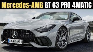 The New MercedesAMG GT 63 PRO 4MATIC 2025  First Look and Review [upl. by Labana766]