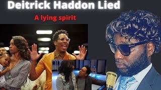 Deitrick Haddon Wife Dominique Clears Things Up About Preachers of LA [upl. by Norehc387]