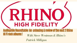 EXCLUSIVE  Special Announcement of Rhino High Fidelity’s next 2 ROCK releases [upl. by Anurag745]