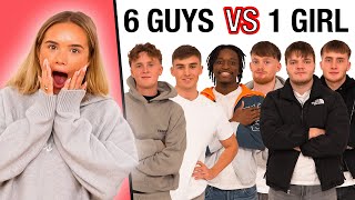 6 Guys Try To WIN A DATE With Kaci [upl. by Darb]