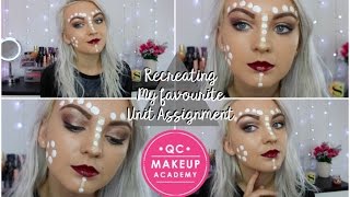 Master Makeup Artistry Assignment Redo  QC Makeup Academy [upl. by Artamas]