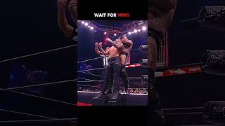 Miro Saves Sting From The House Of Black wwe aew shorts [upl. by Jadd]