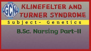 Klinefelter and Turner Syndrome [upl. by Goeger680]