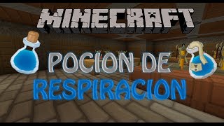 MineCraft 175 Como hacer pocion de Respiracion Bajo el Agua [upl. by Lat]