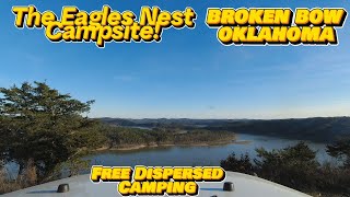 Eagles Nest Dispersed Camping Trail Broken Bow Oklahoma no 4X4 needed [upl. by Riva]