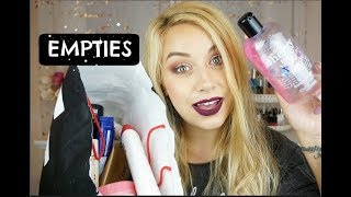 EMPTIES 4  Beauty Trash  Produse consumate  Missy Nikko [upl. by Fitzgerald]