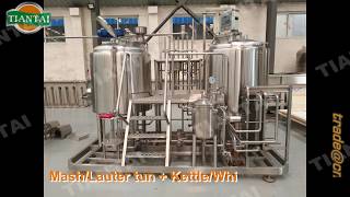 500L micro brewery beer brewing equpment [upl. by Maupin]