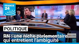 Propositions de loi du RN  entre stratégie contrariée et ambiguïté des positions • FRANCE 24 [upl. by Boarer]