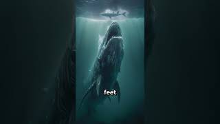 Unveiling Megalodon The Oceans Greatest Predator 🌊shorts shark megalodon wildlife [upl. by Trebma]