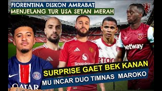 USA Tour MU🔴MazraouiDe Ligt🔥Fio Diskon Amrabat😱Pengganti AWB🤣Pellistri Out😡 [upl. by Annor791]