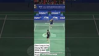 Chen Long vs Lee Chong Wei 2011 OSIM O BWF World Superseries Finals badminton badmintonindonesia [upl. by Mullins]