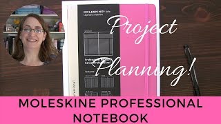 Moleskine Professional Notebook for Project Planning [upl. by Sharma]