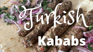 Turkish Kebabs  Kefta Kababs  Seekh Kababs  MirzaMeal 4K [upl. by High]