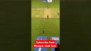 Naseem shah bowling vedio tranding [upl. by Ahsenid]