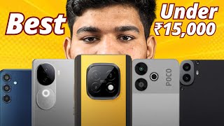 Top 5 Best Smartphones For You  Under 15000 Budget In Sale  ⚡DECEMBER 2024 [upl. by Agathy]