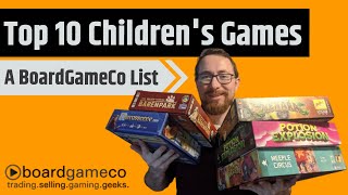 Top 10 Kids Board Games that are ACTUALLY FUN for you too Ages 5 [upl. by Eeryk400]