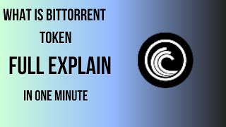 What is BitTorrent Token  Full explain [upl. by Pillow]