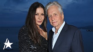 Catherine ZetaJones Celebrates 25Year Age Difference With Michael Douglas On Shared Birthday [upl. by Nnaytsirk865]