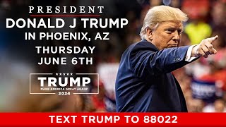 President Trump in Phoenix AZ [upl. by Nerwal776]