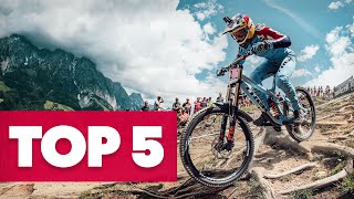 Are These The 5 Craziest Downhill MTB Runs From Leogang Austria  UCI MTB World Champs 2020 [upl. by Shetrit]