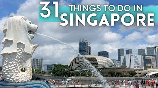 Best Things to do in Singapore 4K [upl. by Yarased]