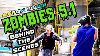 Aaron Esser Zombies 50 Behind The Scenes [upl. by Ahsi]