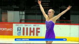 Viveca Lindfors  Tallinn Trophy 2015 FS [upl. by Anyalram]