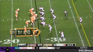 Nathan Peterman amp Josh Dobbs vs Alabama 2014 [upl. by Aseefan109]