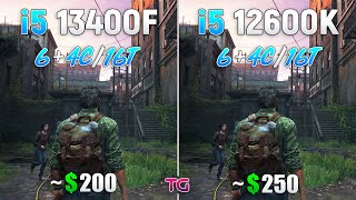 Core i5 13400F vs Core i5 12600K  Test in 10 Games [upl. by Orips870]