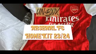 Unbox Arsenal Home kit 202324 [upl. by Foushee]