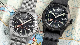 The New Most Attainable GMT From Seiko  Seiko 5 Field GMT SSK023 amp SSK025 [upl. by Henka]