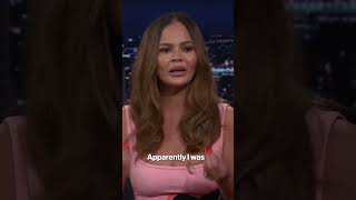 23 and Me results showed Chrissy Teigen she has a twin that didn’t exist shorts [upl. by Kirk]