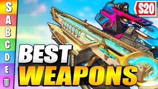 RANKING The BEST WEAPONS In Apex Legends Season 20 Tier List [upl. by Jentoft]