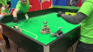 Asterisk Robofinist 2024 RoboCupJunior Soccer Lightweight Highlights [upl. by Gnauq]