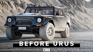 Lamborghini LM002 The WORLDS FIRST LUXURY SUV [upl. by Aynekal]