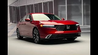 New  Gen 2024 Honda Accord Introduced with Hybrid powertrainsolid choice for a family sedan [upl. by Libyc192]