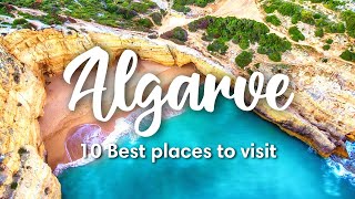 ALGARVE PORTUGAL  10 Incredible Places To Visit In The Algarve [upl. by Ynnavoig]