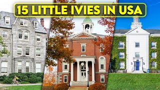 Top 15 Little quotIvy Leaguequot Colleges in USA [upl. by Dnomsaj]