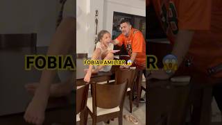 FOBIA FAMILIAR 🕷️🕷️😱🤪 shortvideos viral funny [upl. by Tonjes]