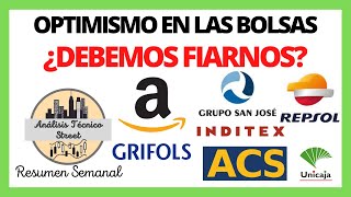 📈 ANÁLISIS TÉCNICO DE ACCIONES GRIFOLS ➕ AMAZON ➕ REPSOL ➕ UNICAJA ➕ ACS [upl. by Ahlgren829]