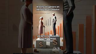 📉 ¿Sabías que las mujeres en México reciben pensiones significativamente más bajas que los hombres [upl. by Judye494]