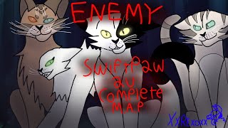 Enemy SwiftPaw au map thumbnail speedpaint [upl. by Lovering]