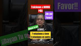 Traicionan a Norma Piña para revocar la reforma poder Judicial Mejor se fueron a receso noticias [upl. by Norok]