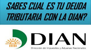 Como Saber las Obligaciones Tributarias con la Dian Colombia [upl. by Sharia]