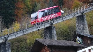 Harder Kulm Bahn  Funicular Railway [upl. by Areit]